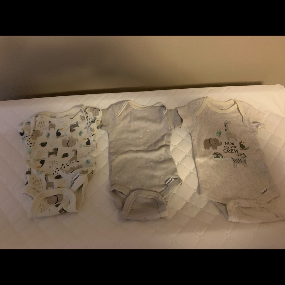 3 onesies